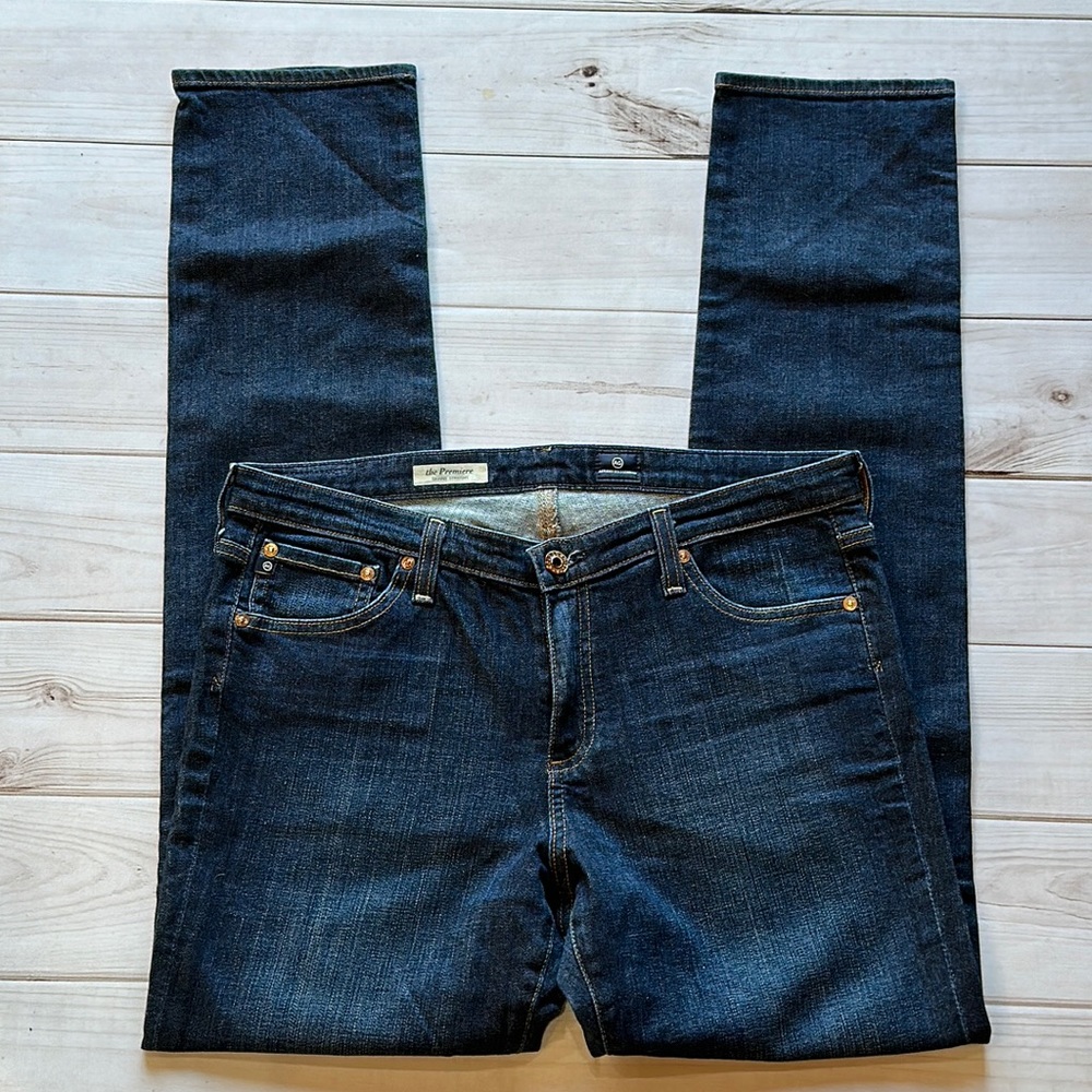 adriano goldschmied premiere skinny straight size 32